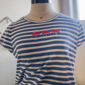 LOFT Beaded Mushroom T-Shirt